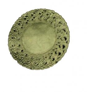 5 dentelles or diamtre 28cm