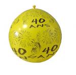Ballon gant dcennie 100 cm